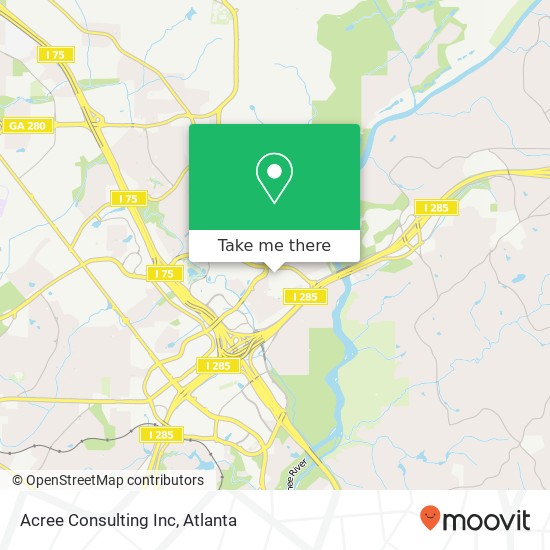 Acree Consulting Inc map