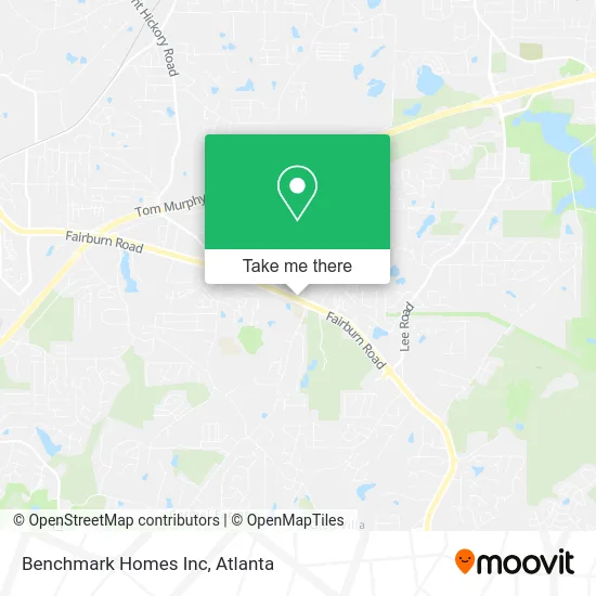 Benchmark Homes Inc map