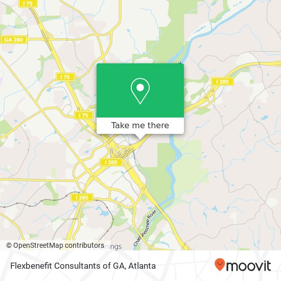 Flexbenefit Consultants of GA map