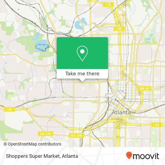 Shoppers Super Market map