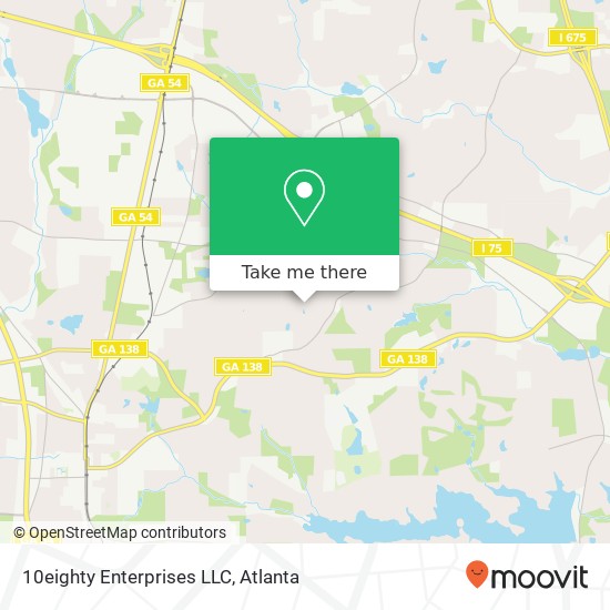 Mapa de 10eighty Enterprises LLC