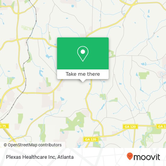 Plexas Healthcare Inc map