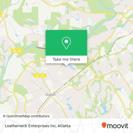Mapa de Leatherneck Enterprises Inc