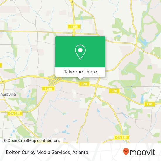 Mapa de Bolton Curley Media Services
