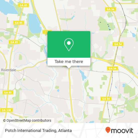 Potch International Trading map