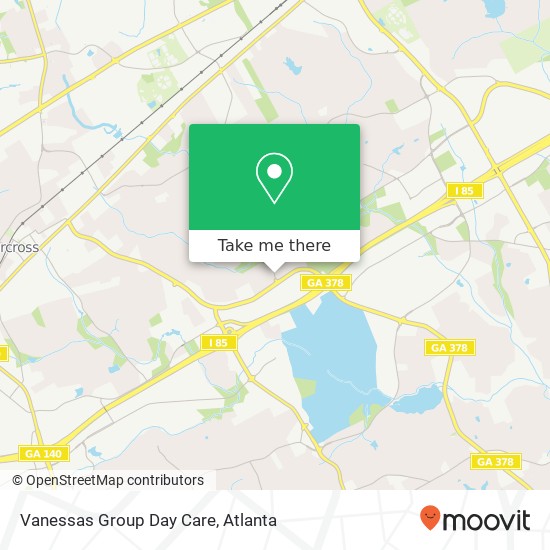 Mapa de Vanessas Group Day Care