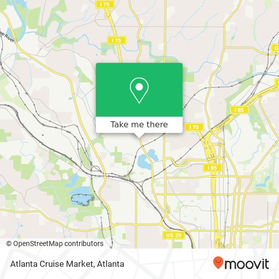 Atlanta Cruise Market map