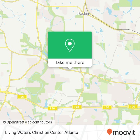 Living Waters Christian Center map