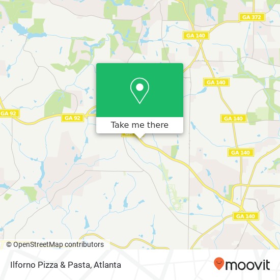 Ilforno Pizza & Pasta map