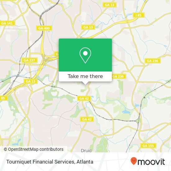 Tourniquet Financial Services map