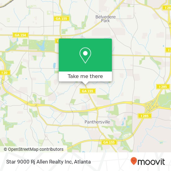 Mapa de Star 9000 Rj Allen Realty Inc