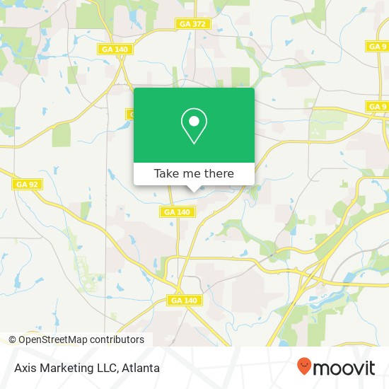 Axis Marketing LLC map