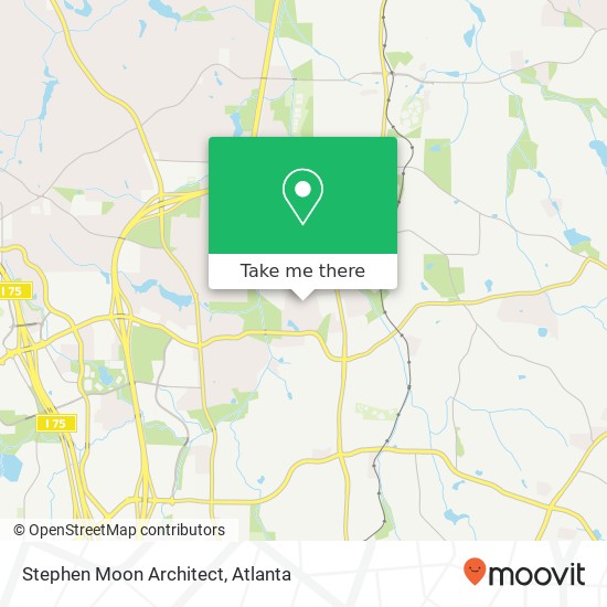 Stephen Moon Architect map