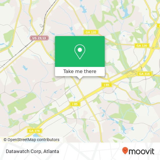 Datawatch Corp map