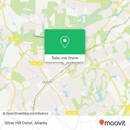 Mapa de Silver Hill Const