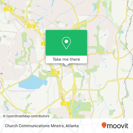 Church Communications Mnstrs map