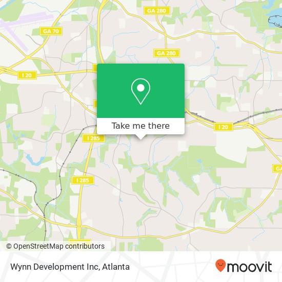 Mapa de Wynn Development Inc