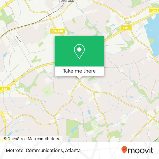 Mapa de Metrotel Communications