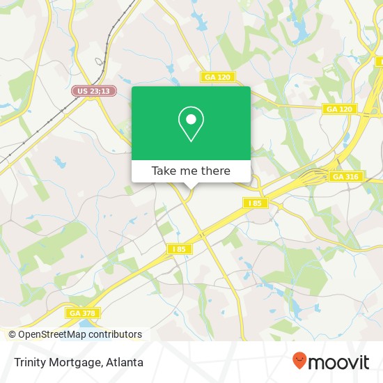 Trinity Mortgage map