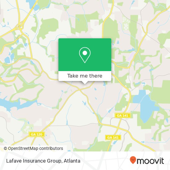 Lafave Insurance Group map