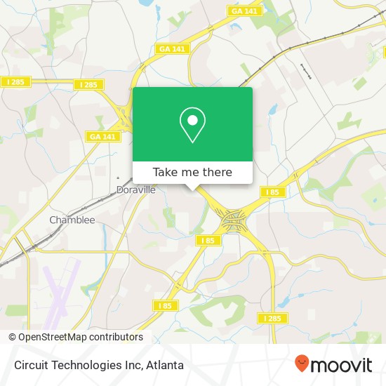 Mapa de Circuit Technologies Inc