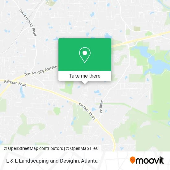 L & L Landscaping and Desighn map