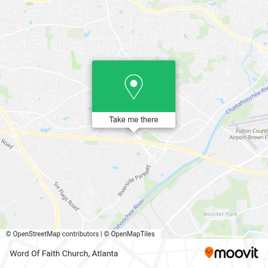 Word Of Faith Church map