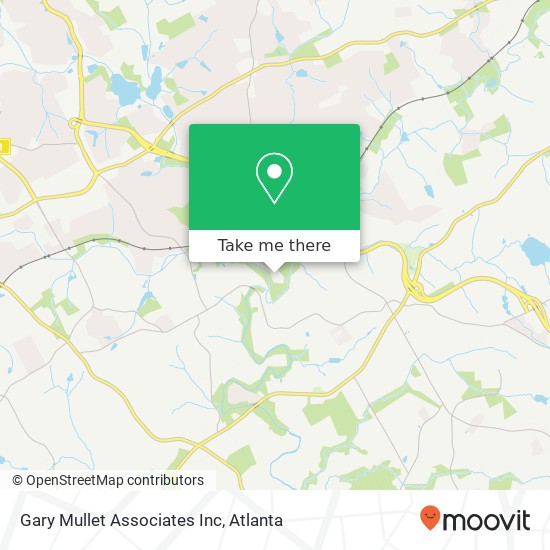 Gary Mullet Associates Inc map