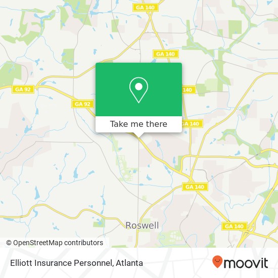 Elliott Insurance Personnel map