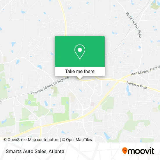 Smarts Auto Sales map