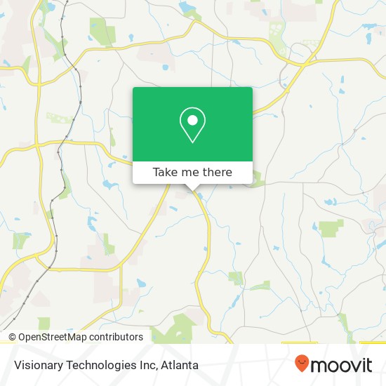Mapa de Visionary Technologies Inc
