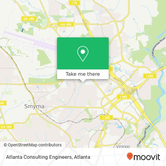 Atlanta Consulting Engineers map