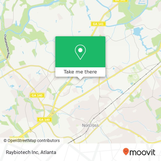 Raybiotech Inc map