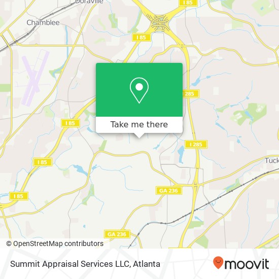 Summit Appraisal Services LLC map