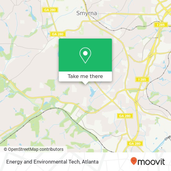 Energy and Environmental Tech map