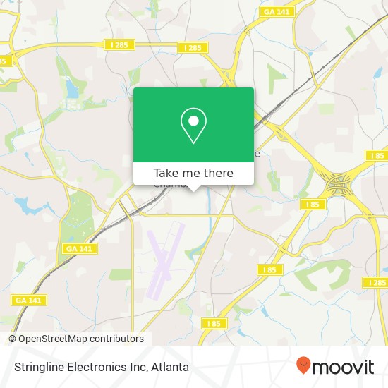 Stringline Electronics Inc map