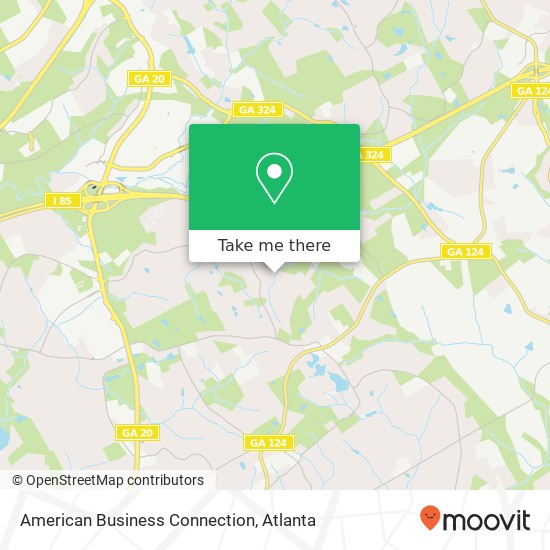 Mapa de American Business Connection