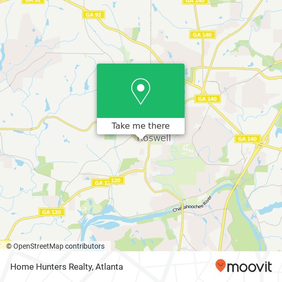 Mapa de Home Hunters Realty