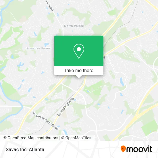 Mapa de Savac Inc