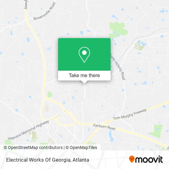 Electrical Works Of Georgia map