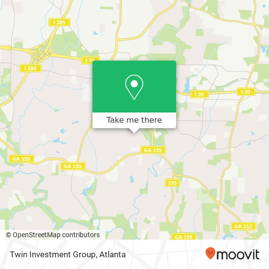 Mapa de Twin Investment Group