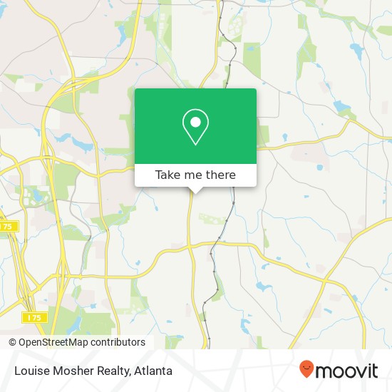 Mapa de Louise Mosher Realty