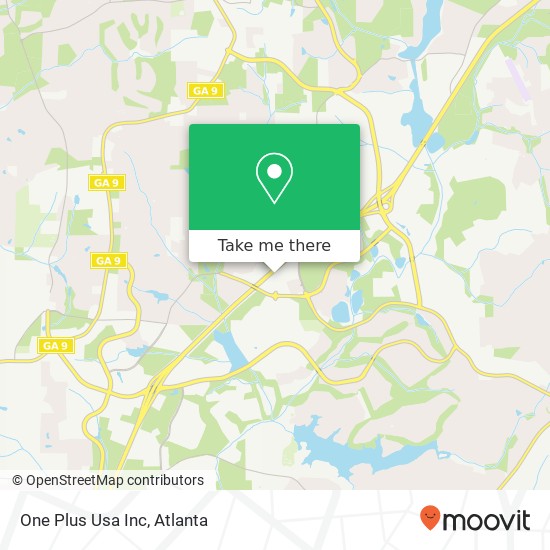 Mapa de One Plus Usa Inc