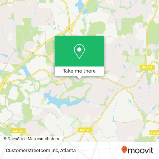 Customerstreetcom Inc map