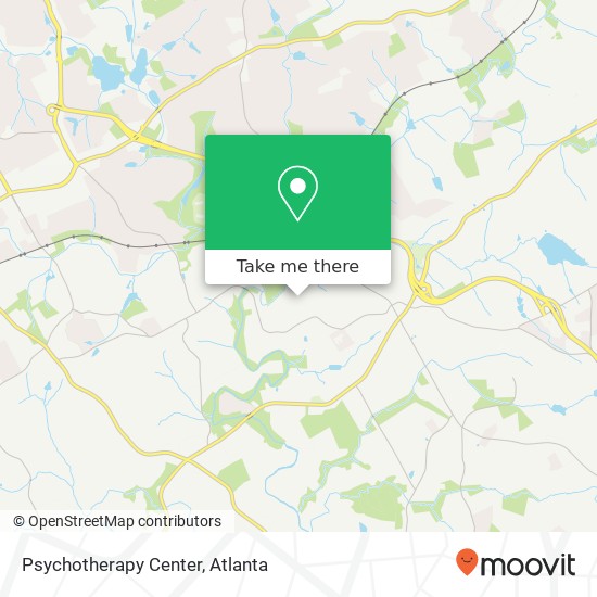 Psychotherapy Center map