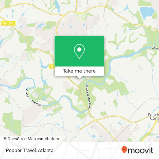 Pepper Travel map