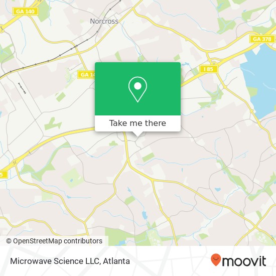 Mapa de Microwave Science LLC