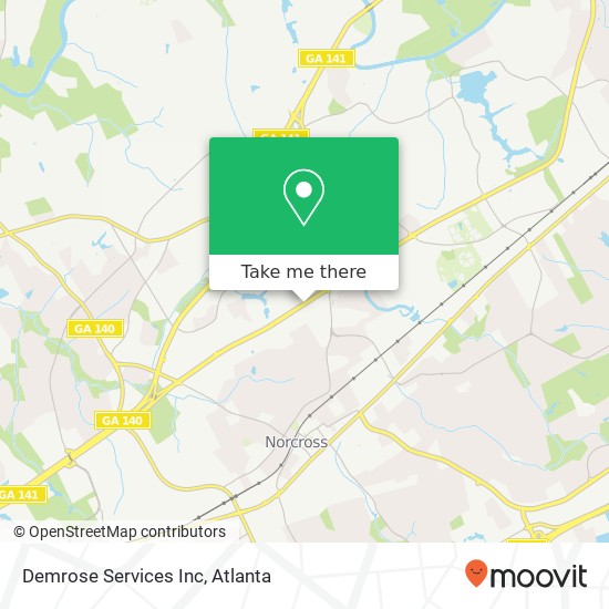 Demrose Services Inc map