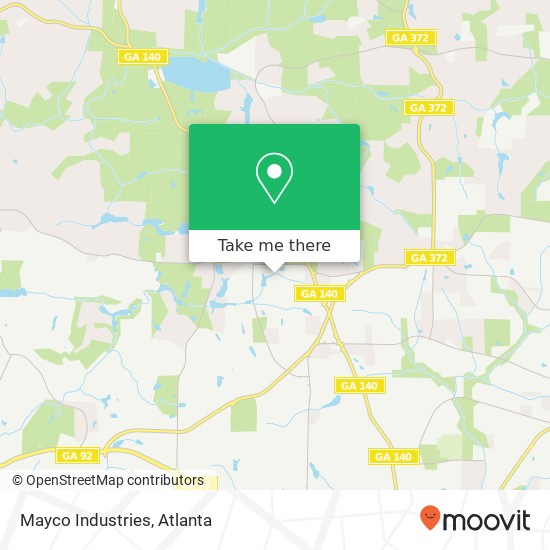 Mayco Industries map