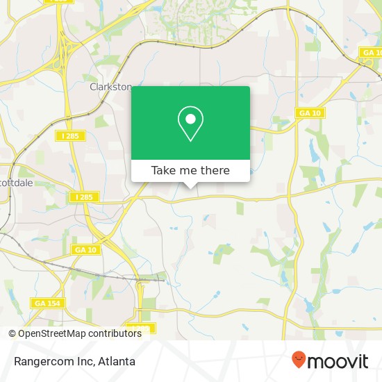Rangercom Inc map